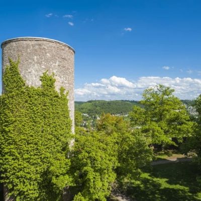 Bergfried Burgruine Hohennagold