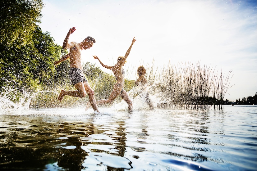 Idylle pur: Badeseen im Schwarzwald